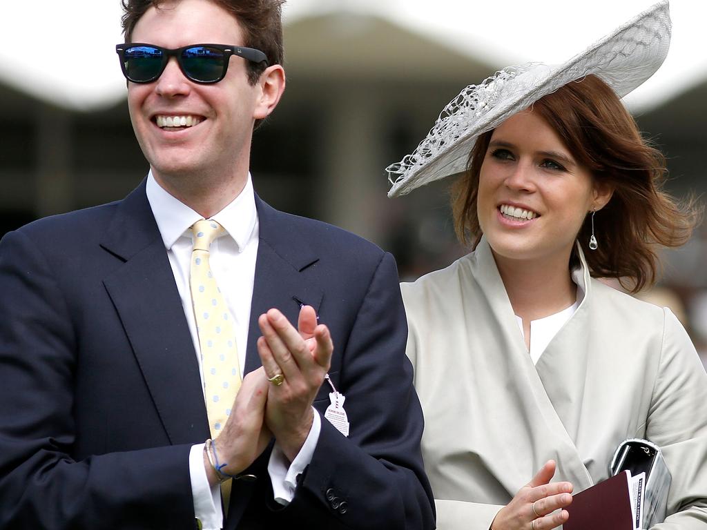 Princess Eugenie and Jack Brooksbank also announced their son’s arrival on Instagram and chose the same hospital for the birth. Picture: Tristan Fewings/Getty Images for Qatar Goodwood Festival