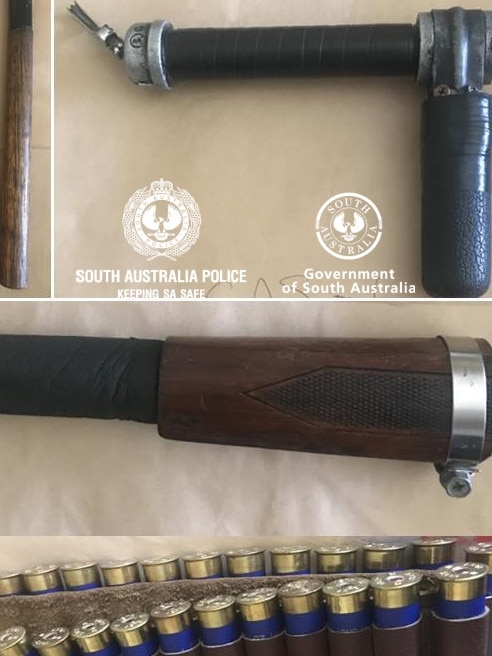 Man arrested for firearms offences at Seaton. Picture: SA Police