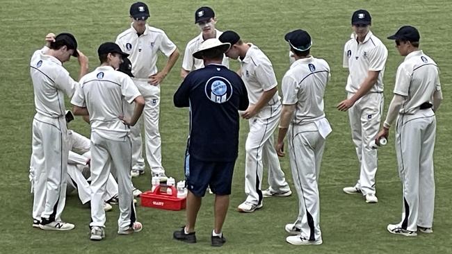 Brisbane Grammar School's First XI.