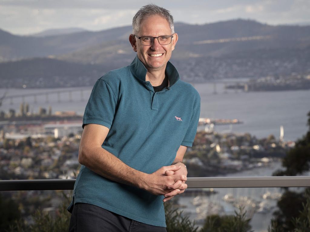 Dr Andrew Ottaway at Hobart. Picture: Chris Kidd