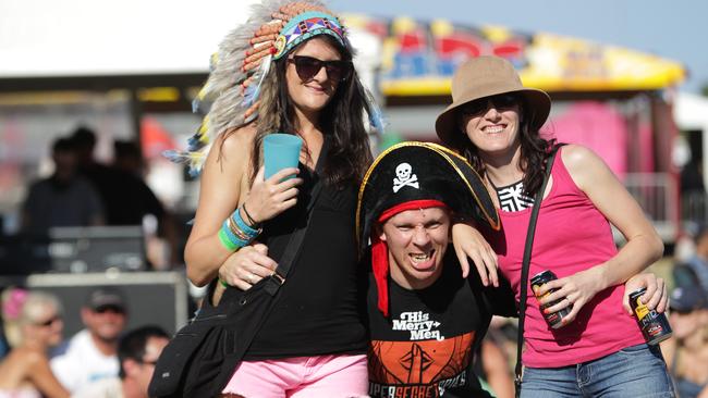 Golden Days Music Festival at the Coolum Sports Complex: (L-R) Alisha McNeven, Dan Smith and Rachael Slorach. Photo: Brett Wortman / Sunshine Coast Daily