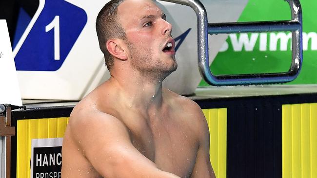 Kyle Chalmers beat a star-studed field in the 100m freestyle in the trials.