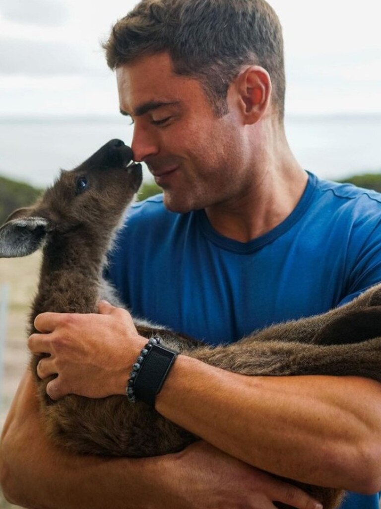 Zac Efron was taking over Australia. Picture: Instagram