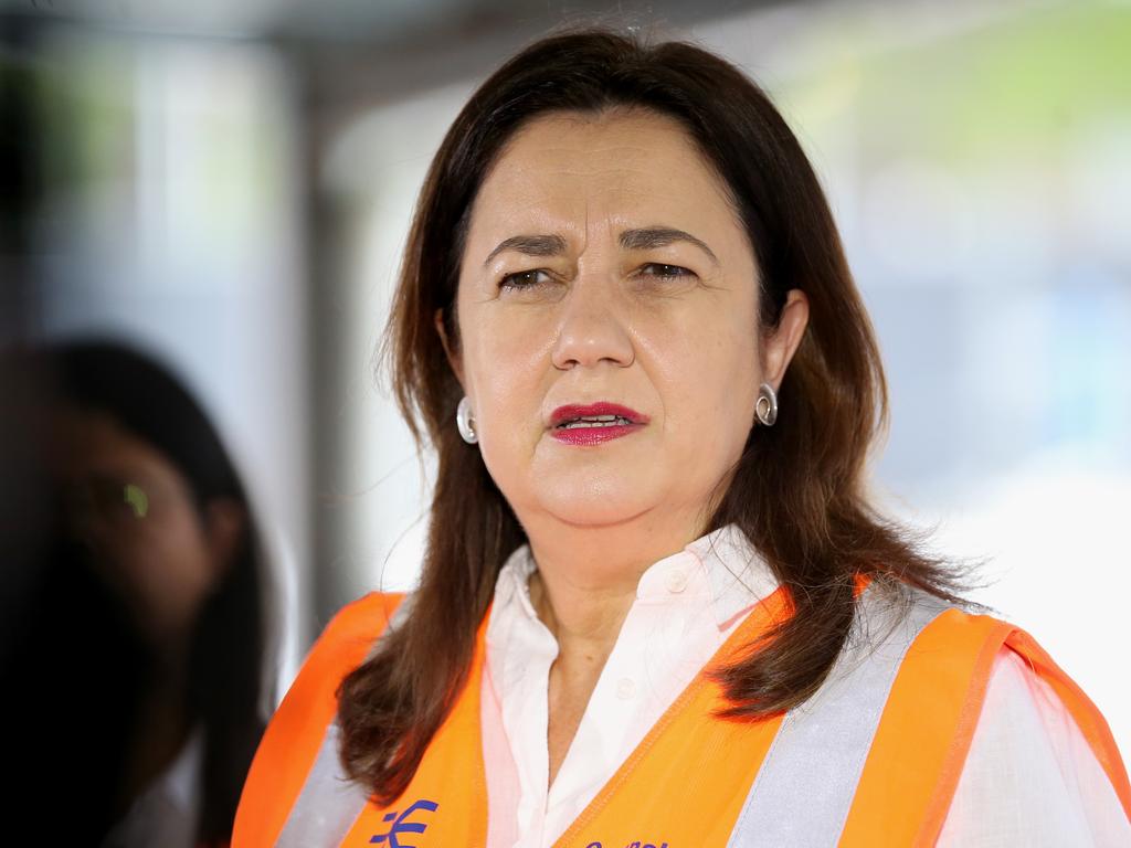 Annastacia Palaszczuk accused Mr Frydenberg of being ‘out of touch’ with Queenslanders over his plan to end the scheme. Picture: NCA NewsWire / Jono Searle