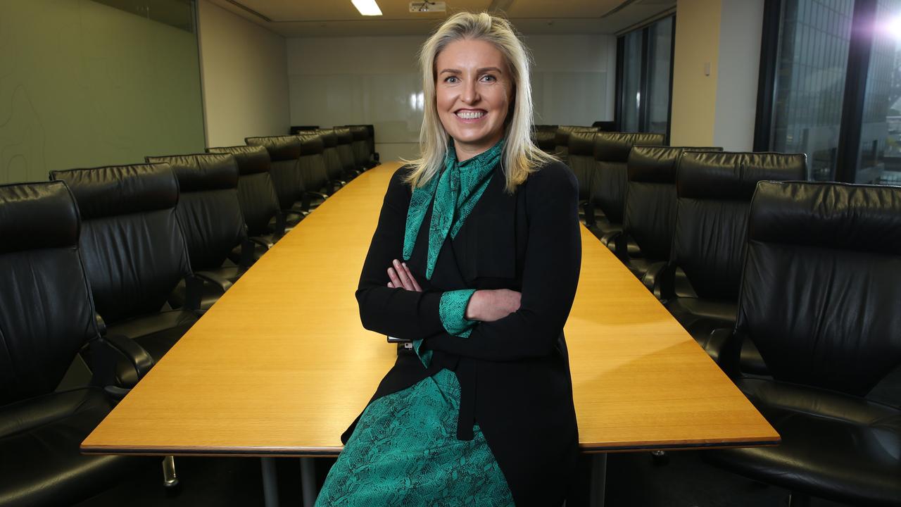 Danielle Keighery has been named as Qantas’s new head of corporate affairs, after she decided against taking up a position at Optus. Picture: Britta Campion