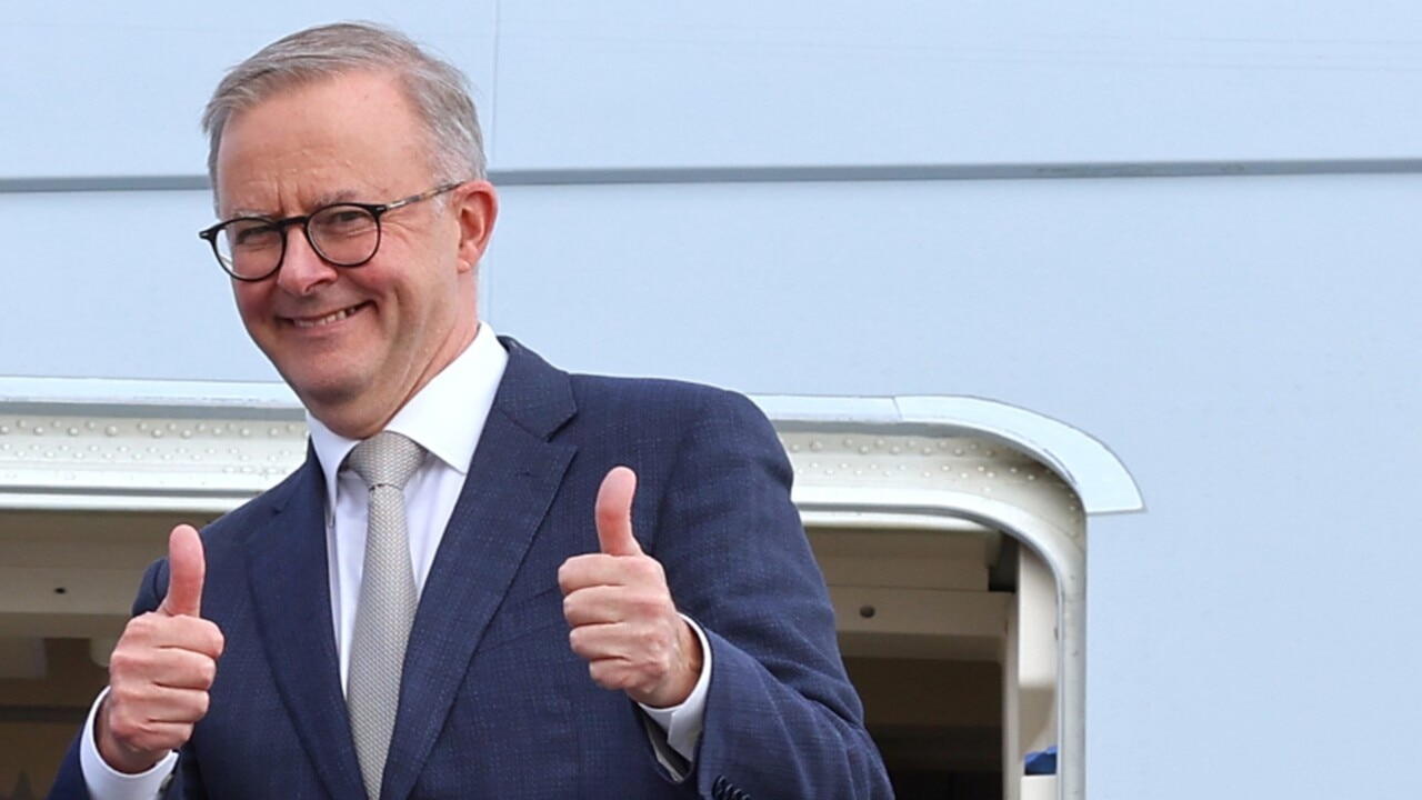 Anthony Albanese arrives in Canberra following India’s G20 summit