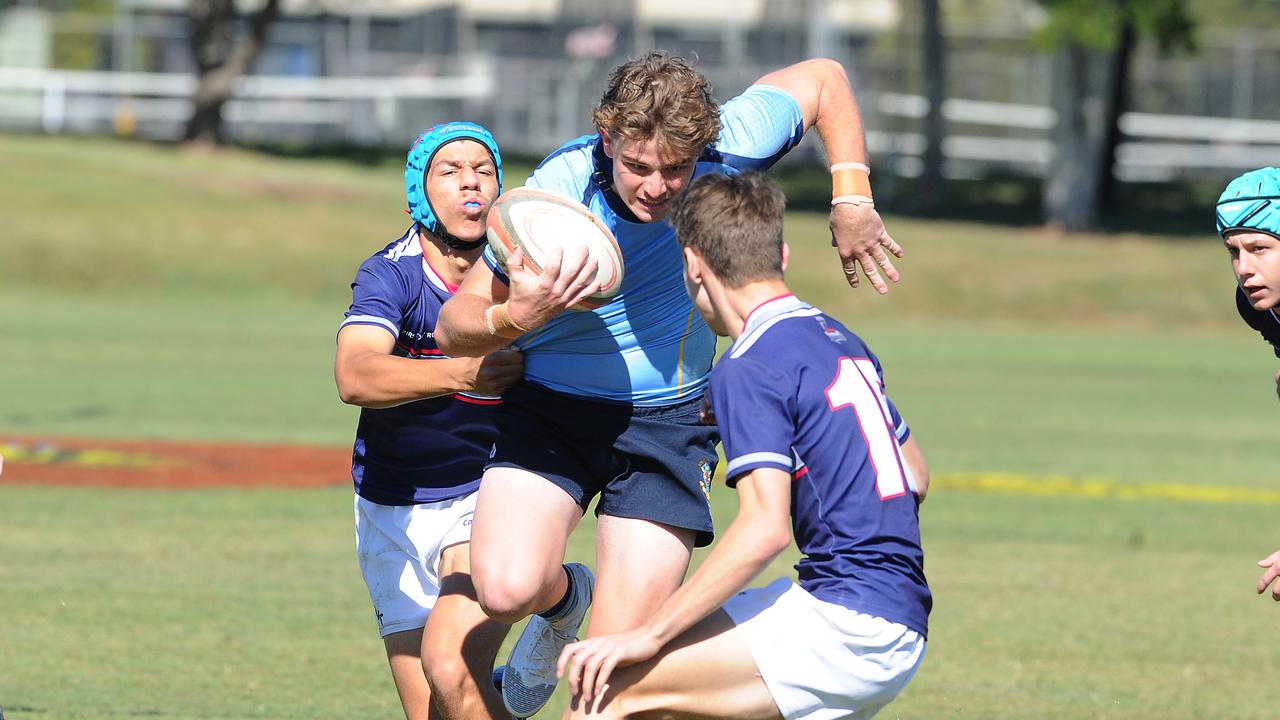 St Columban's College player Oscar Torrens. Picture, John Gass