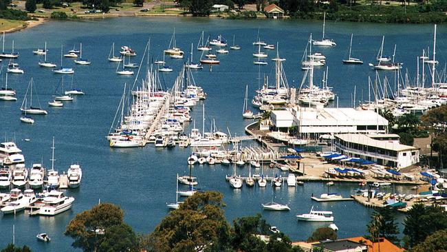 The Newport Marina in the year 2000. Picture:File