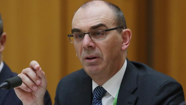 Australian Prudential Regulation Authority chairman Wayne Byres Picture: Kym Smith