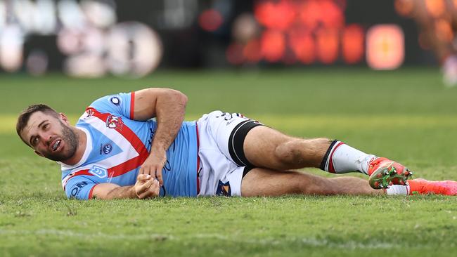 James Tedesco didn’t recover from this concussion (Photo by Cameron Spencer/Getty Images)