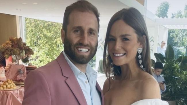 Matthew Danos and Georgia Geminder are headed for the alter in what promises to be the ultimate Melbourne society wedding. Picture: Supplied