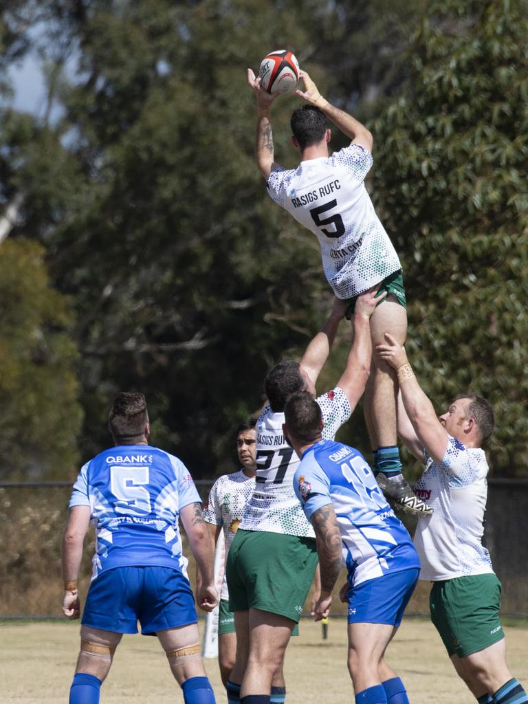 Brett Forte Super 10s Memorial Rugby Challenge. QPS vs The Army. Saturday, August 14, 2021. Picture: Nev Madsen.