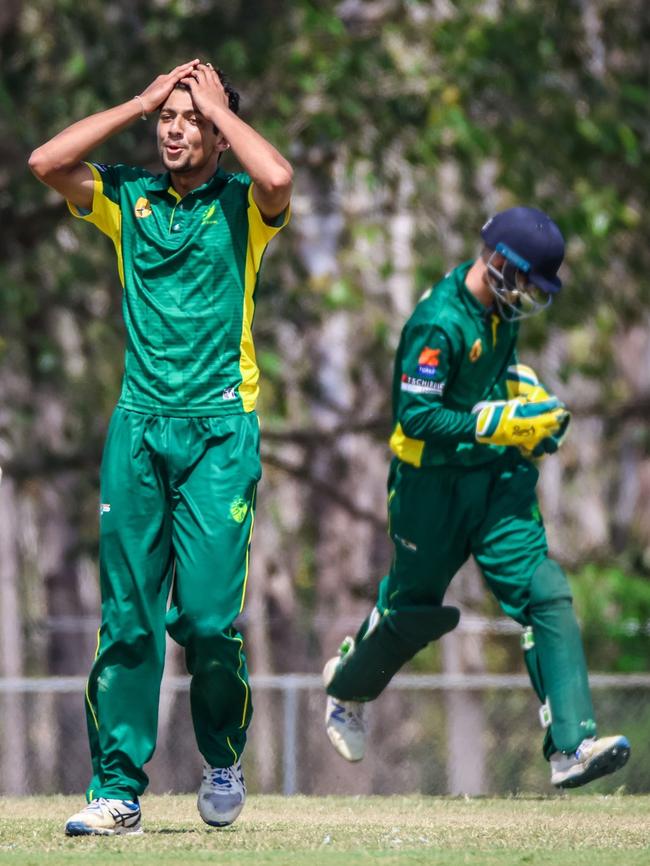 PINT has lost two close games in Premier Grade cricket in 2023, by a wicket to Palmerston and three runs to Tracy Village. Picture: Celina Whan.