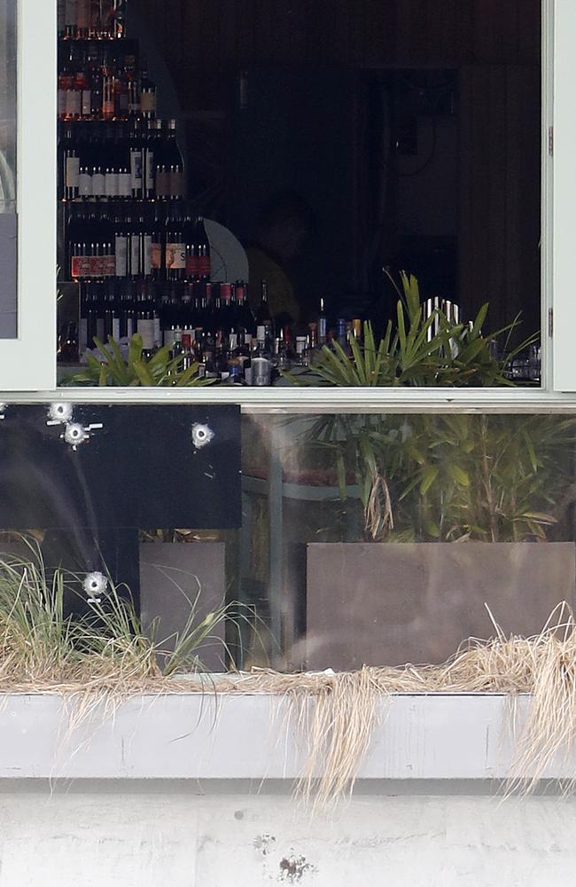 Mr Percival's at Howard Smith Wharves after the shooting on January 6, 2020. Picture: AAP Image/Josh Woning