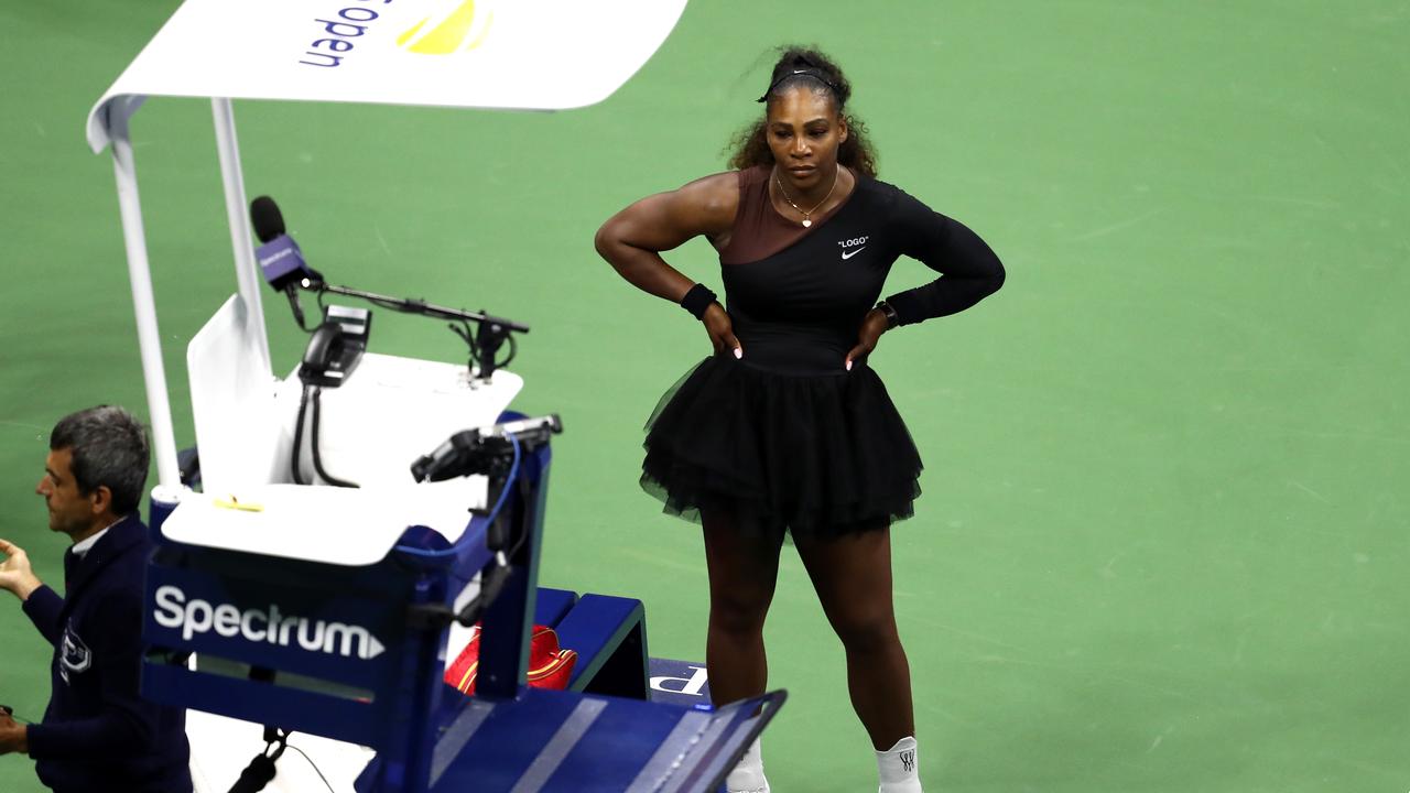 Serena Williams made an impassioned plea during her presser.