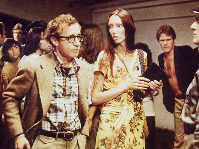 Shelley Duvall and Woody Allen in Annie Hall. Picture: Supplied