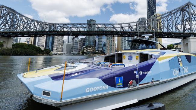 New Bluey City Dog ferry to operate on the Brisbane River. Picture Lachie Millard