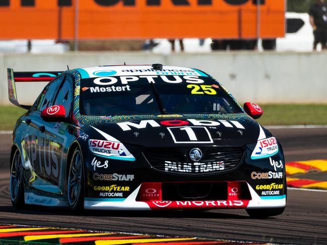 Chaz Mostert held on to give Holden the perfect sendoff at Hidden Valley. Picture: Daniel Kalisz/Getty Images