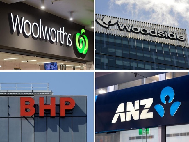 Woolworths, ANZ, BHP and Woodside Energy were among the biggest donors to the failed Yes campaign.