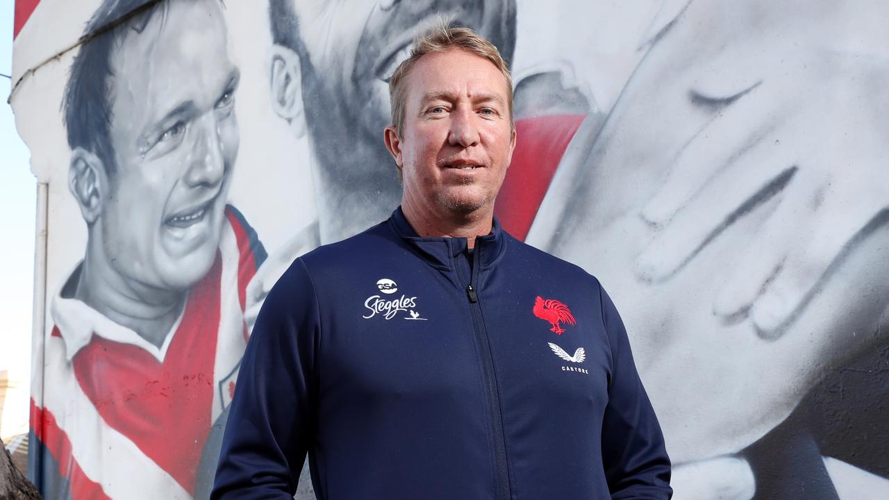 Trent Robinson has done a remarkable job with the Roosters this season. Picture: Richard Dobson