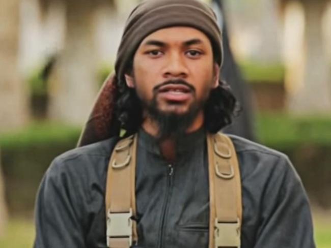 Australian-born Islamic State terrorist Neil Prakash. Picture: AAP