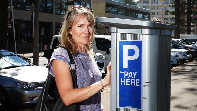 Manly Resident Lesley Sergeant is currently fighting a parking ticket that was incorrectly issued to her after a glitch in the parking meter.