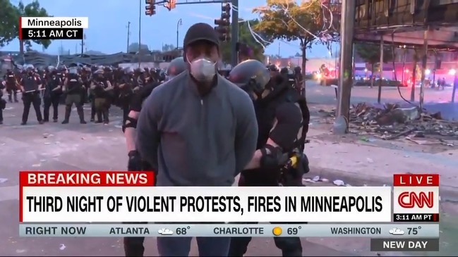 CNN reporter arrested while reporting live in Minneapolis (CNN)