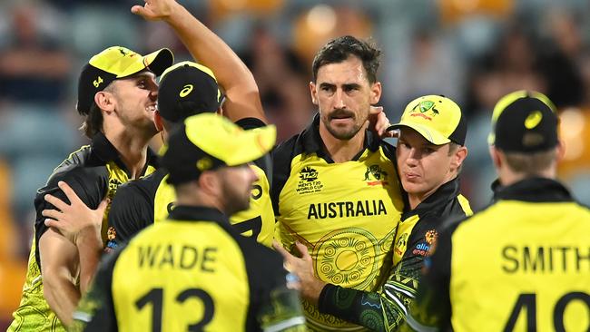 Mitchell Starc of Australia. Photo by Albert Perez/Getty Images