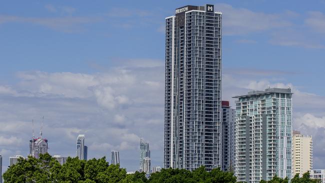 The Meriton at Southport. Picture: Jerad Williams