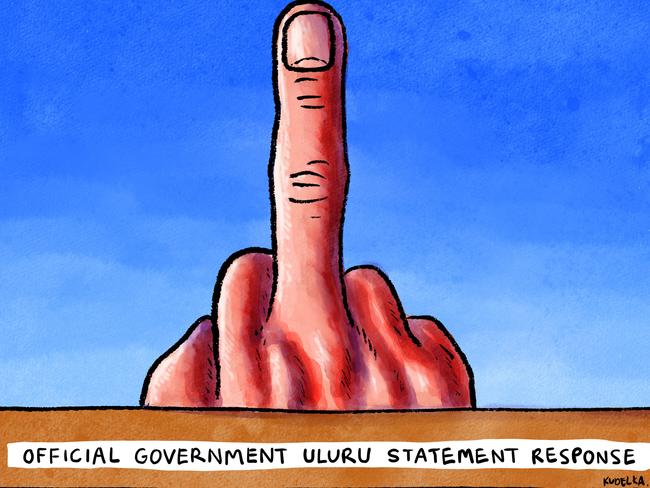 Jon Kudelka’s cartoon “From The Heart”.