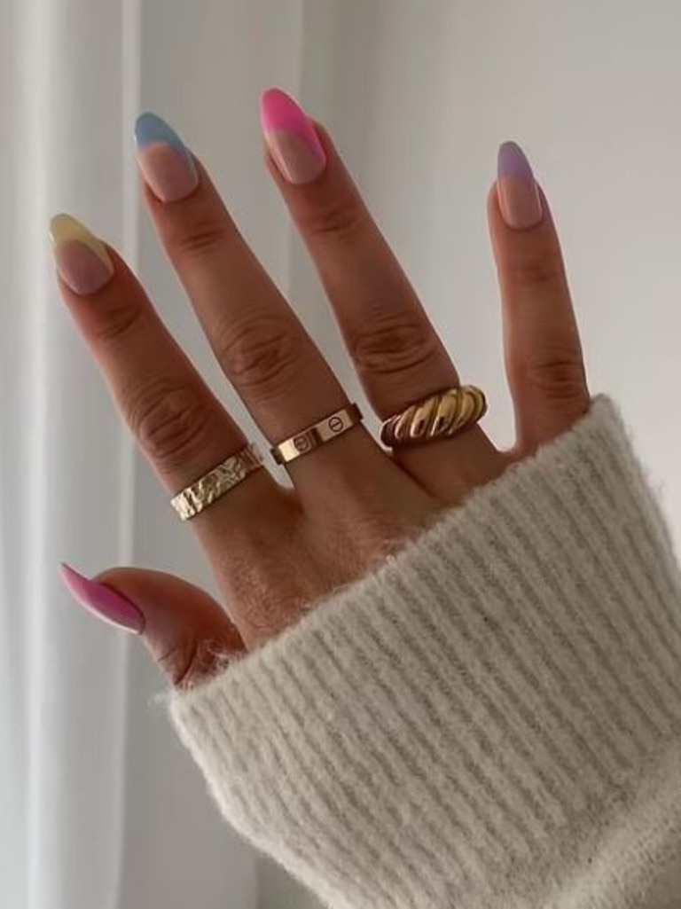 The press-on nails have been a hit. Picture: Instagram / Instant Mani Co.