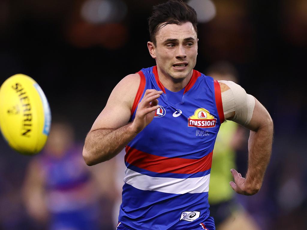 Toby McLean is set to remain a Bulldog. Picture: Michael Klein