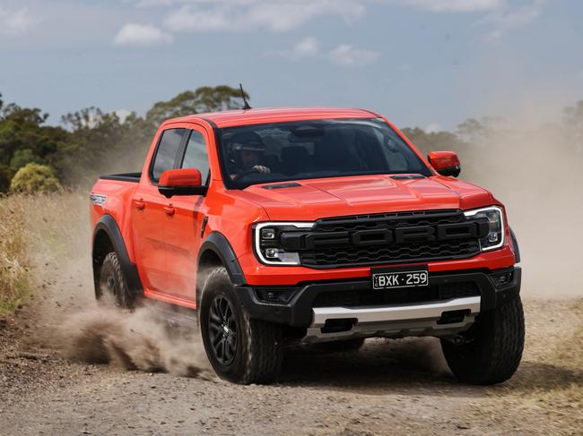 The 2022 Ford Ranger Raptor. Picture: Supplied