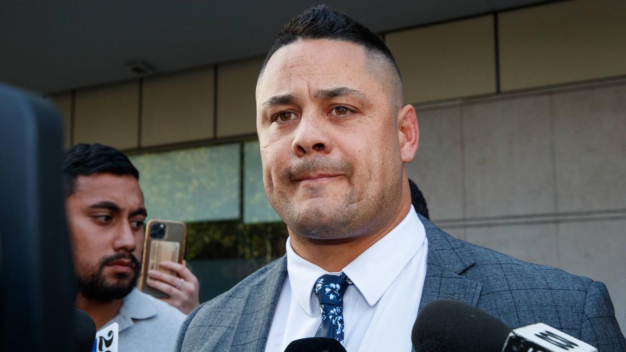 Jarryd Hayne's lawyers explain why his wife hasn't supported him in court  at his rape sentencing