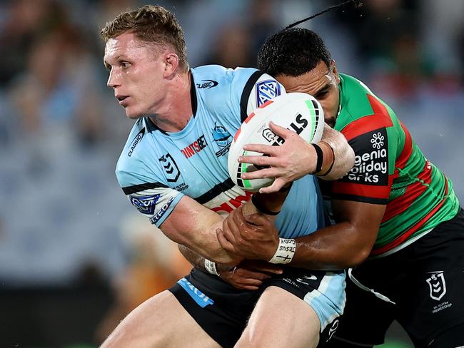 Jack Williams has made it clear he wants to stay at the Sharks. Picture: Brendon Thorne/Getty Images