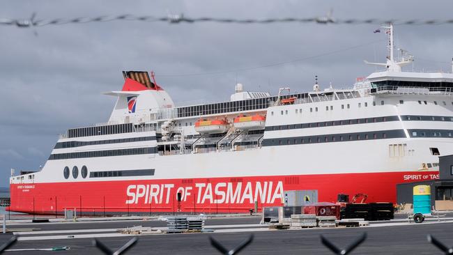 The Spirit of Tasmania. Picture: Mark Wilson