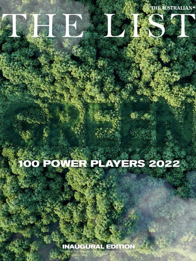 The List: 100 Green Power Players