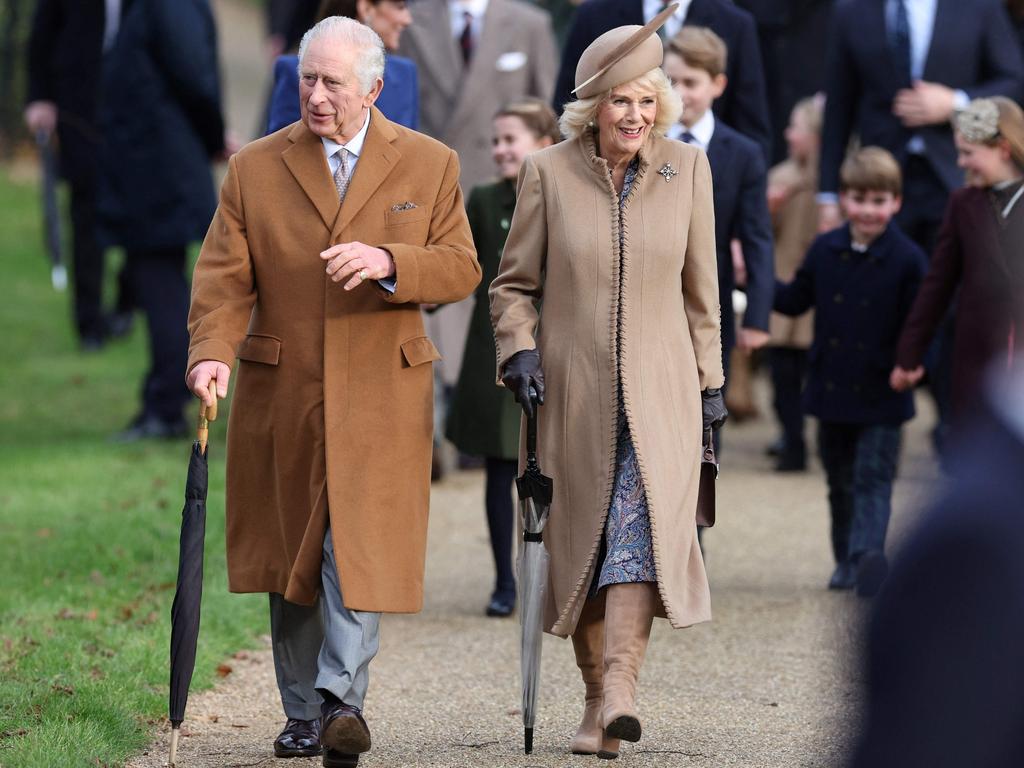 Camilla is urging Charles to “slow down”. Picture: Adrian Dennis/AFP