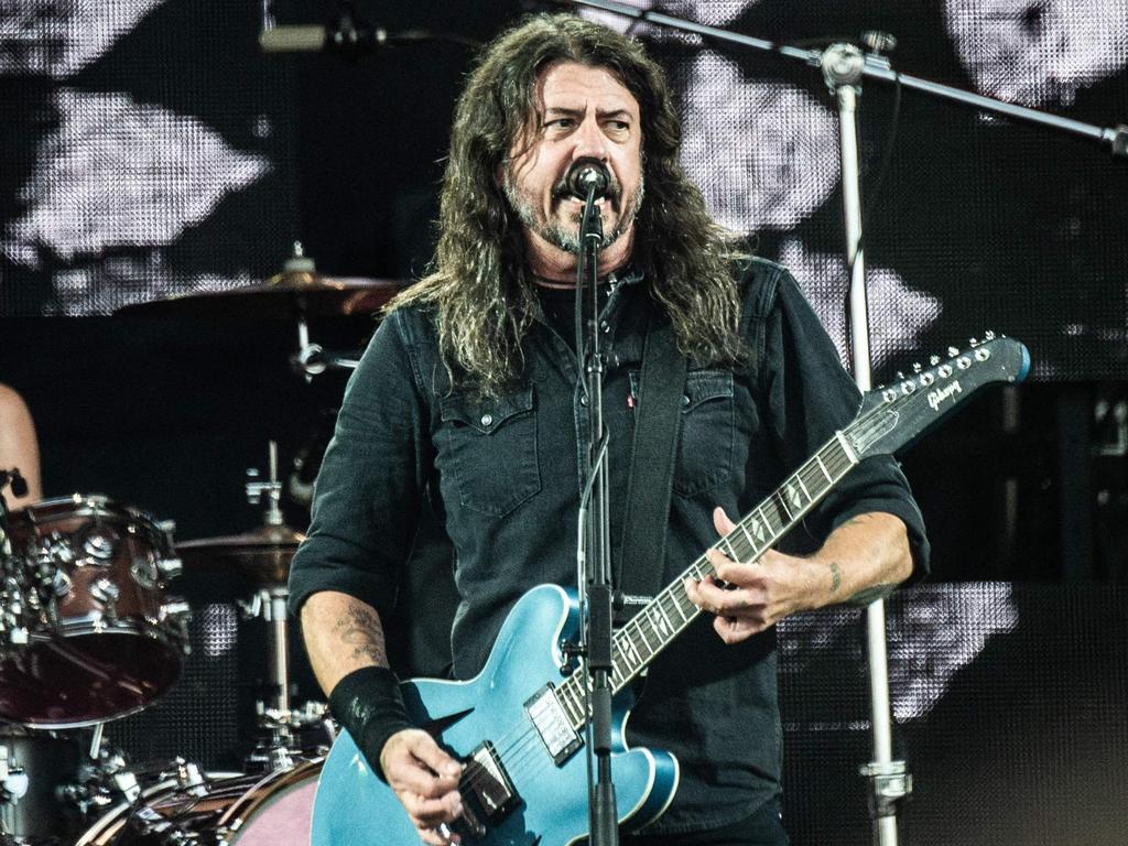 Grohl issued a statement earlier this week to announce the birth of his baby with an unnamed woman. Picture: Helle Arensbak / Ritzau Scanpix / AFP) / Denmark OUT