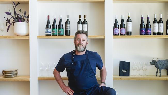 Andrew Davies cooked in some of Adelaide’s best restaurants before taking over Patch, Stirling. Picture: Roy VanDerVegt