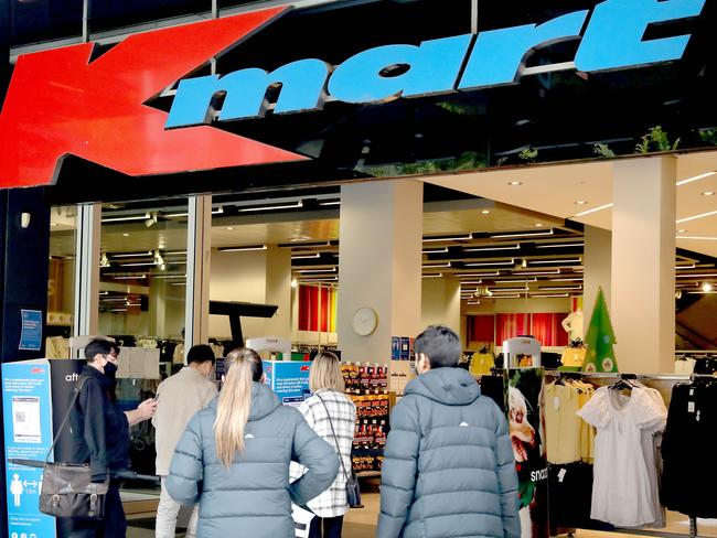 ADELAIDE, AUSTRALIA - NewsWire Photos November 12, 2021: Kmart at Rundle Mall. Picture: NCA NewsWire / Dean Martin