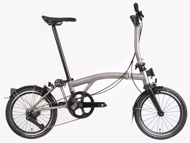 ACCC has issued a recall for Brompton T Line bikes. Picture: Supplied