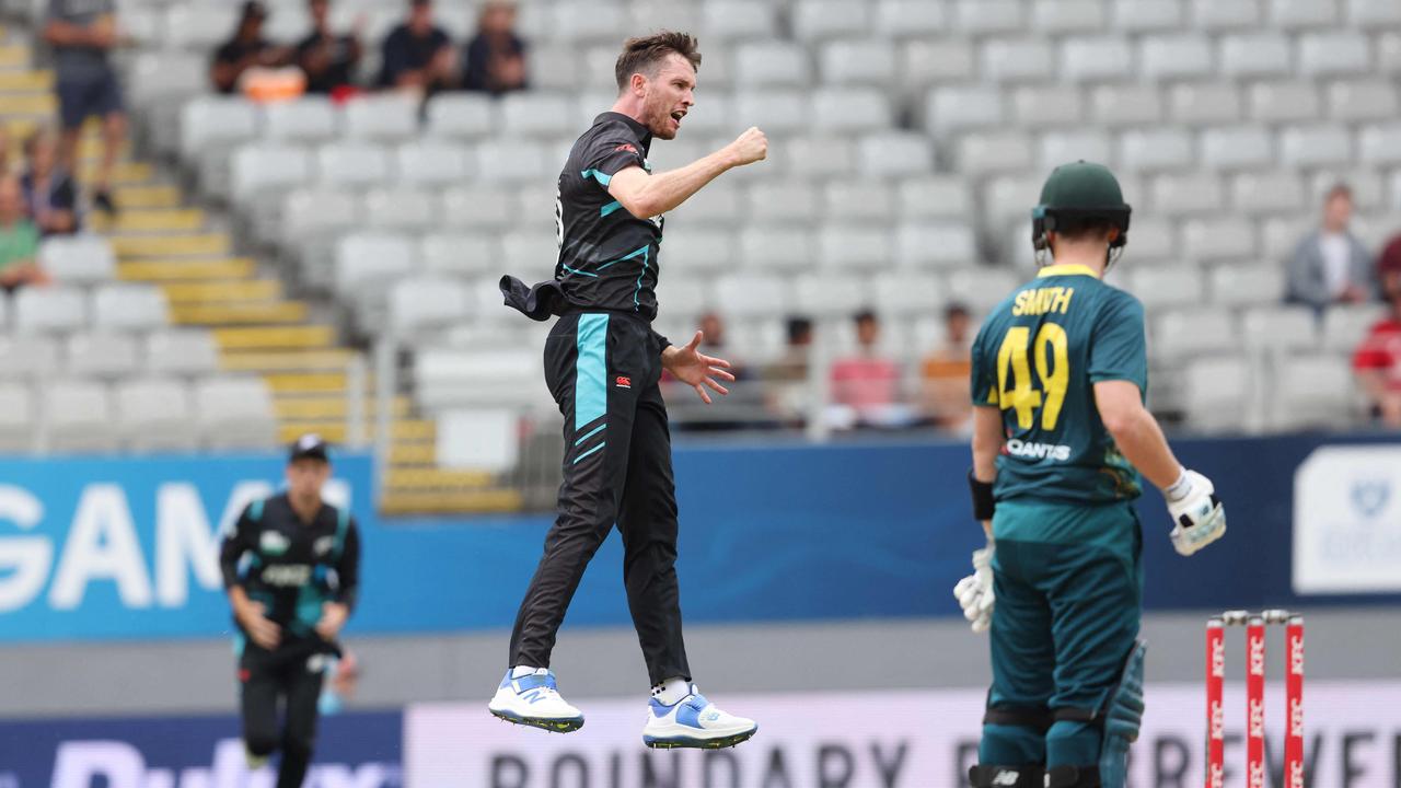 New Zealand quick Adam Milne has signed with the Stars. Picture: Michael Bradley / AFP