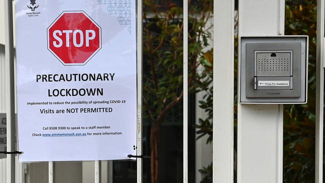 Restrictions to slow the spread of the coronavirus mean Australians living in aged care facilities are only allowed two visitors a day. Picture: Getty Images