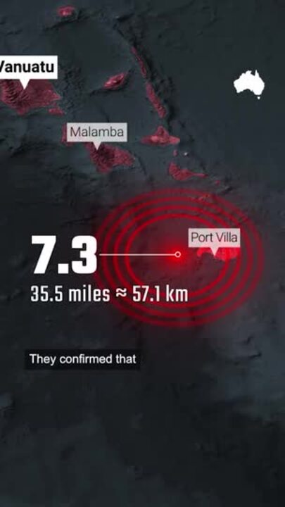 Record earthquake devastates Vanuatu: 'Worst I've seen'