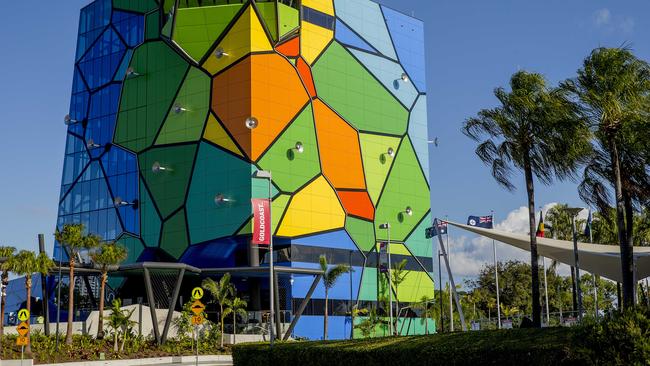 HOTA gallery  (Home of the Arts), Surfers Paradise.  External, exterior photos.   Picture: Jerad Williams