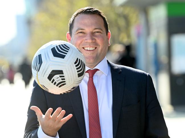 Football Australia CEO James Johnson . Picture: Jeremy Piper