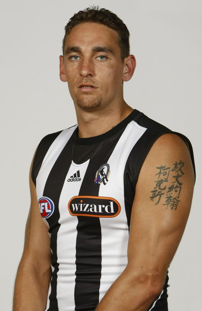 Former Collingwood player Shannon Cox has pleaded guilty to manslaughter. Picture: Supplied