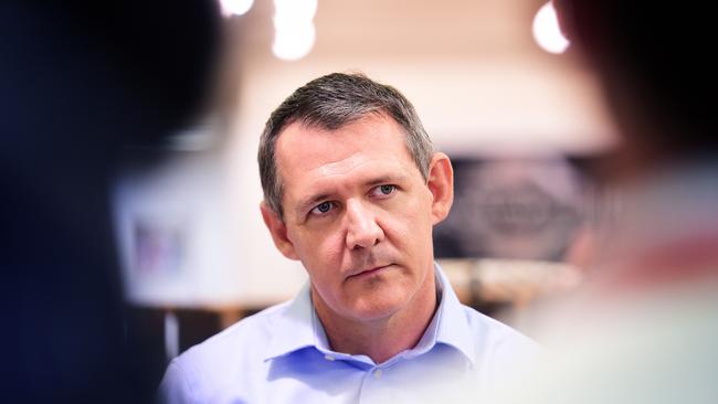 NT Chief Minister Michael Gunner is battling to mitigate the fallout from the embarrassing leak of private conversations between four current and former Labor MLAs