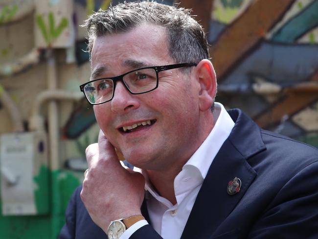 Daniel Andrews’ decision to rip up the East West Link contracts cost us over $1bn. Picture: David Crosling